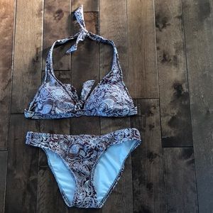 Printed Swimsuit Set- Size S